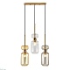 подвесной светильник escada gloss 1141/3s bg/cl/am