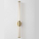настенный светильник crystal lux lineup ap18w led brass