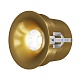 встраиваемый влагозащищенный светильник italline it014-0208 gold