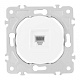 розетка rj45 arte milano 202.45-1.white