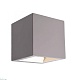 настенный светильник deko-light mini cube gray 620136