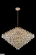 подвесная люстра adriana le6889/1000 gd