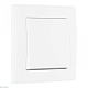 выключатель одноклавишный arte milano set06-1-30-1 white