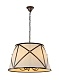 подвесная люстра chicago 961 l05 brown gold