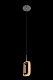подвесной светильник theona le7701/1l black chrome