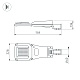 уличный консольный светильник arlight oxor-gres-759х328-150w day4000 (gr, 150x80 deg, 230v) 055497