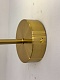 бра delight collection ob2415-1g gold/clear
