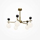 люстра на штанге maytoni museo mod436pl-05bs