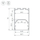 алюминиевый профиль arlight line-s-5075-2500 anod 041845