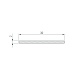 полоса arlight arh-w30-3000 black (алюминий) 063287