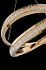 подвесная люстра aida le7707/600z gold