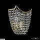 настенный светильник bohemia ivele crystal 77081b/22 g