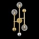 настенный светильник delight collection fluxus w68084-3 gold