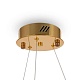 подвесной светодиодный светильник freya tier fr5257pl-l25g