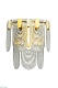 настенный светильник garda decor k2tbg300wc-2