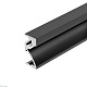 профиль arlight sl-bevel-w21-2000 anod black 043688