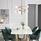 люстра на штанге delight collection globe mobile 10215p/5 brass