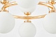 подвесная люстра lumina deco marsiada ldp 6033-9 fgd