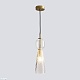 подвесной светильник eurosvet glossy 50211/1 прозрачный