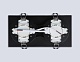 встраиваемый светильник ambrella light techno spot ip protect tn6712