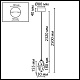 подвесной светильник odeon light l-vision gemme 7113/4la