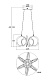 подвесная люстра freya jumbo fr6047pl-l120w