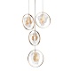 подвесной светильник delight collection cowley p60669-4 gold/clear