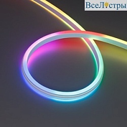 Светодиодная лента герметичная Arlight WAVE-SIDE-DOUBLE-B84-16x15mm 24V RGB (10 W/m, IP67, 5m, wire x1) (Вывод боковой) 059735