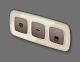 лицевая панель для hdmi розетки ambrella volt omega op6440