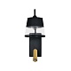 бра escada comfy 598/1a black/brass
