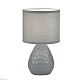 настольная лампа escada 10168/l grey