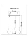 подвесной светильник moderli scrumbel v11565-3p