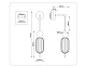 бра ambrella light high light ceramo modern lh53108