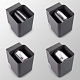 уличный настенный светильник arlight lgd-wall-vario-s104x129-2x6w day4000 (gr, 1-80 deg) 029794