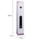 подвесной светильник reluce 16005-0.9-001ld 300mm gu10 bk