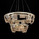 подвесная люстра led4u l7706-800-460 gd