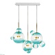 подвесной светодиодный светильник loft it bolle 2027-s3 blue