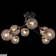 люстра на штанге illumico il0264-8csq-79 bk ab