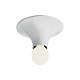 настенный/потолочный светильник teti white artemide
