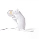 настольная лампа mouse lamp sitting usb seletti