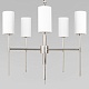 подвесная люстра loft it comfy 10307 nickel