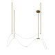 подвесной светильник loft it thread 10388p/c brass