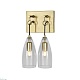 настенный светильник indigo goccia 11064/2w clear v000546