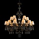 подвесная люстра loft it grace 10203/12+6 black
