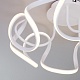 потолочный светодиодный светильник eurosvet alstroemeria 90238/1 белый