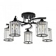потолочная люстра arte milano amalfi 327103/5 bk+cr