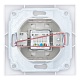 розетка компьютерная rj45 скрытой установки ip20, белая "дельта" general 477230