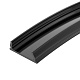 алюминиевый профиль arlight arh-bent-w11-2000 anod black 039583