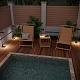 уличная настольная лампа novotech elegance street 359408