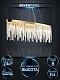 подвесная люстра lumien hall dzhillian lh0048/8po-gd-cl